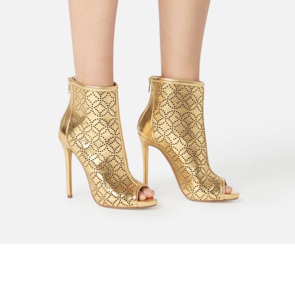 Kristin Gold Booties